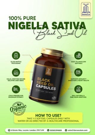 Premium Black Seed Oil Capsules