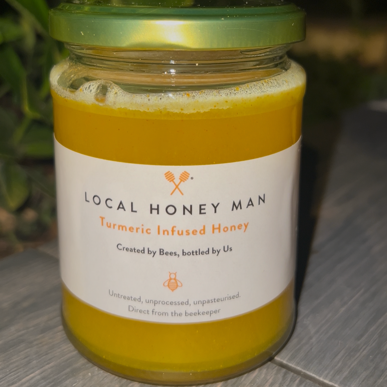 Raw Honey: Infused With Turmeric (340g)