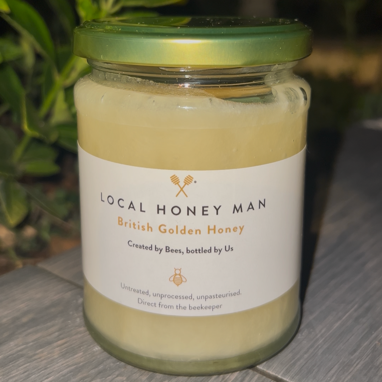 Purely Raw British Golden Honey (340g)