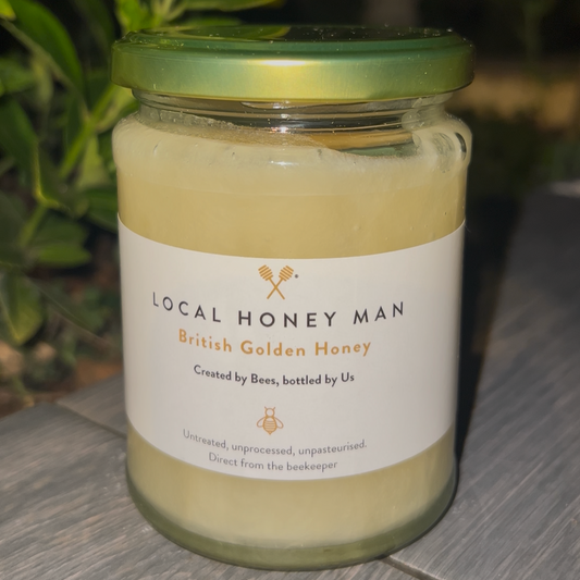 Purely Raw British Golden Honey (340g)