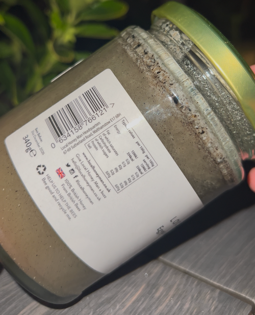 Raw Honey: Infused With Egyptian Black Seed (340g)