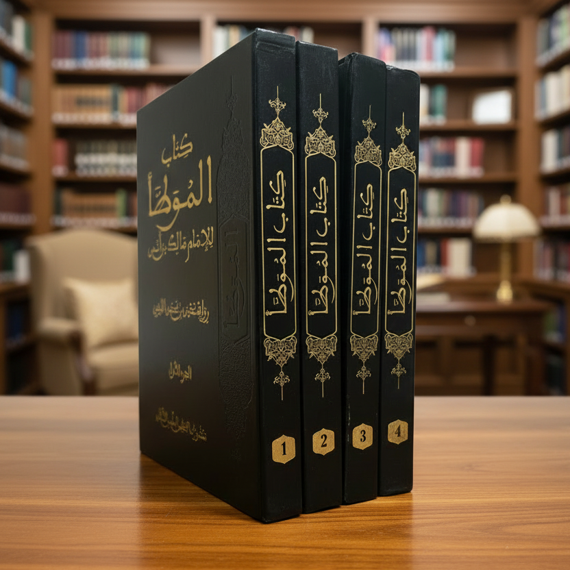 Kitab al-Muwatta of Malik ibn Anas (Riwayah Yahya al-Laythi) | 4 Volume Hardback Set